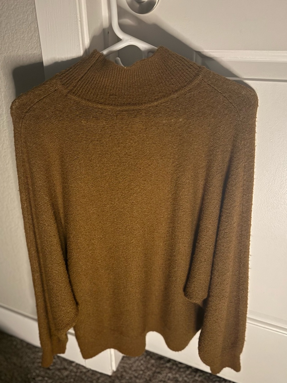 H&M Brown Mock Neck Cozy Sweater - Picture 2 of 3